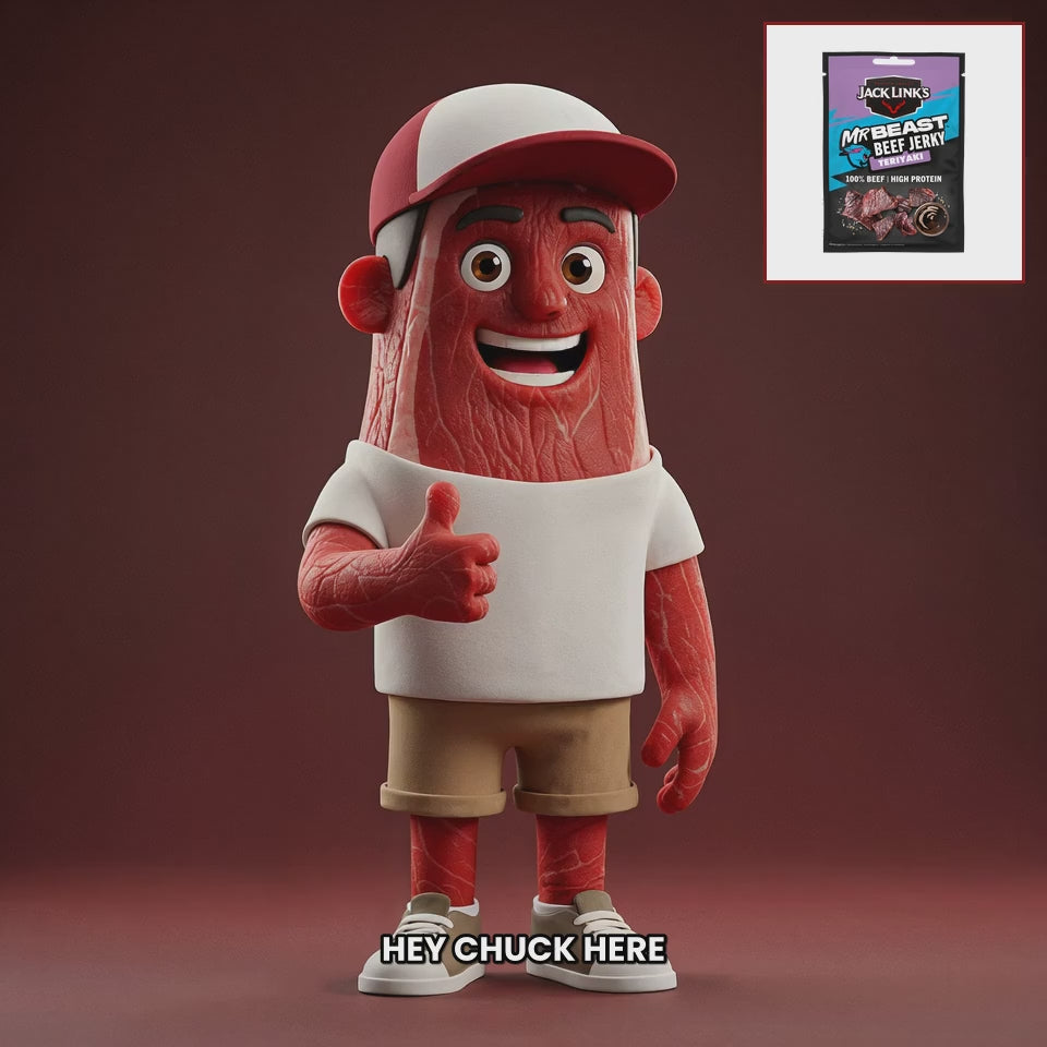 Chuck mascot jack-links-beef-jerky-teriyaki EN
