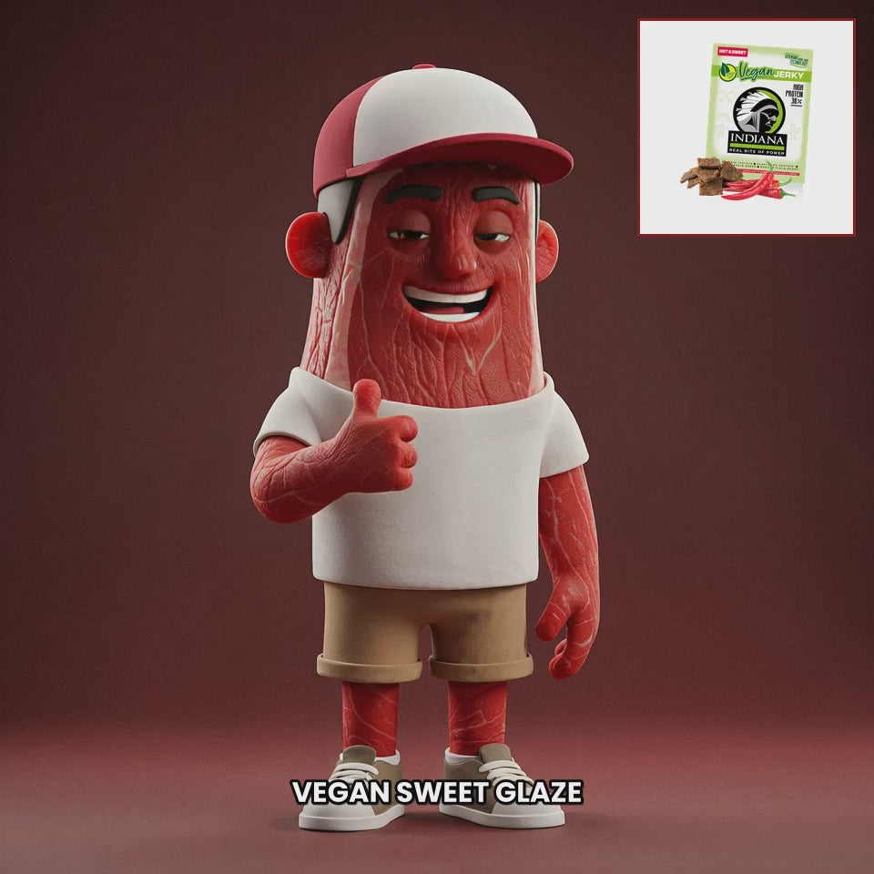 Chuck mascot indiana-vegan-chipotle EN