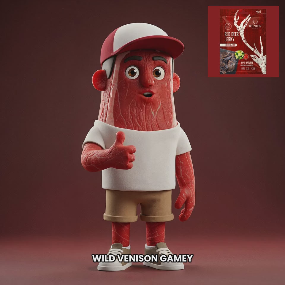 Chuck mascot renjer-red-deer-jerky-chili-lime-1