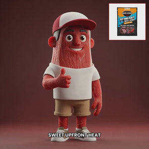 Chuck mascot jack-links-beef-jerky-hot-sweet EN