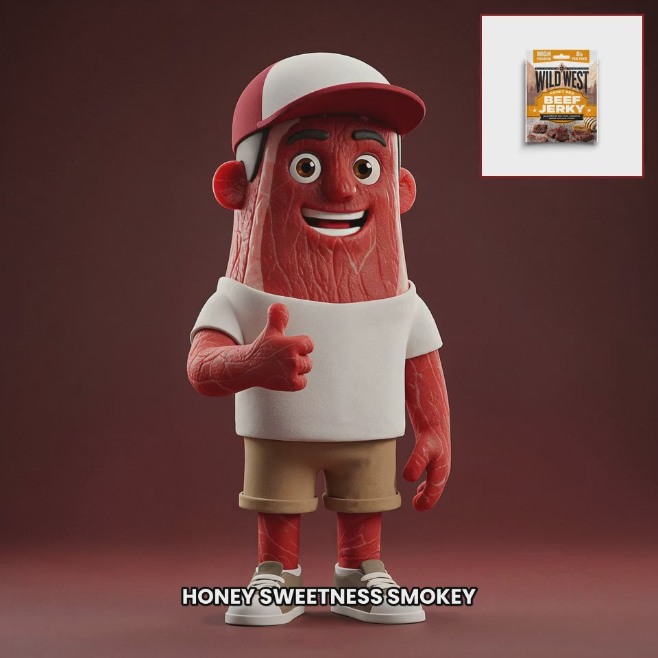 Chuck mascot wild-west-honey-bbq EN