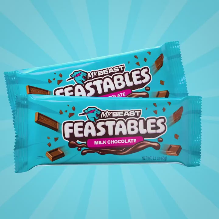 Mr. Beast Feastables Milk Chocolate | Jerky Store Europe