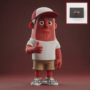 Chuck mascot jack-links-gift-box
