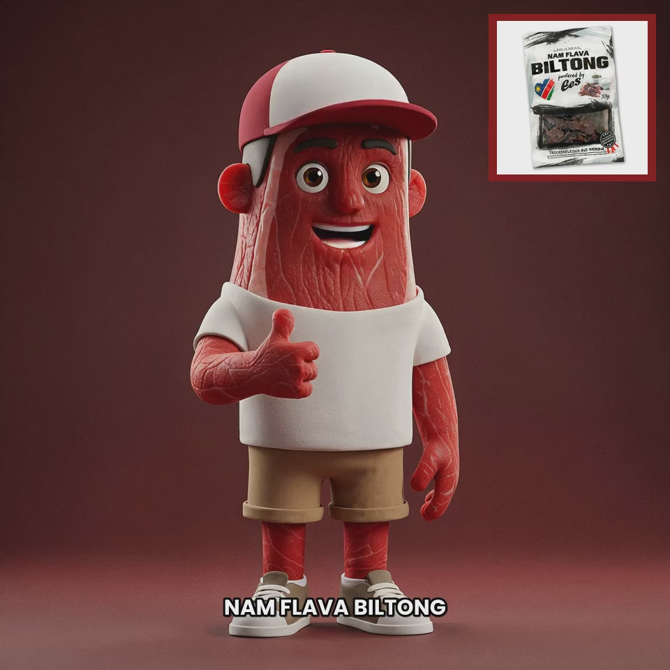 Chuck mascot nam-flava-biltong
