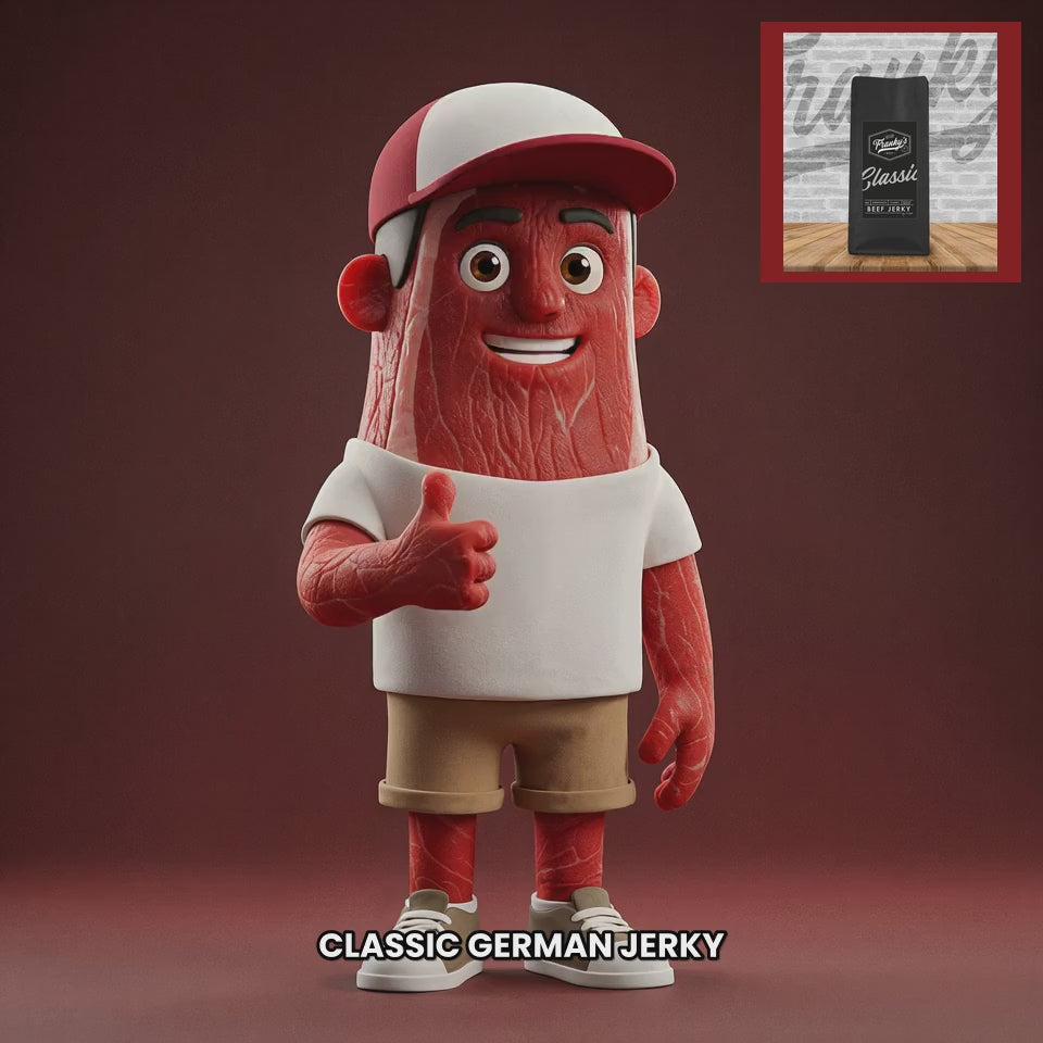 Chuck mascot franky-s-best-beef-jerky-classic-50g