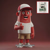 Chuck mascot qina-ostrich-sliced-biltong