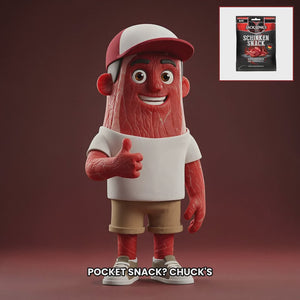 Chuck mascot jack-links-ham-snack EN