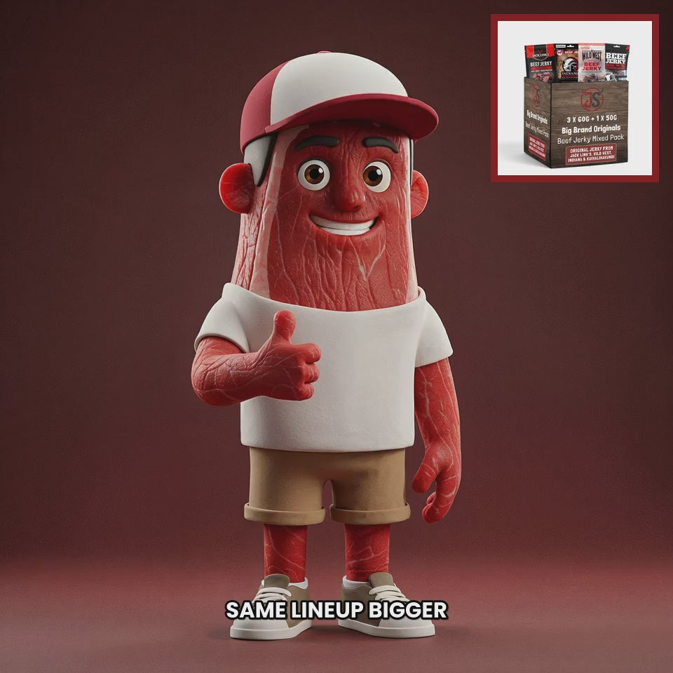 Chuck mascot big-brand-originals-beef-jerky-mixed-pack-125g-copy