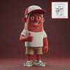 Chuck mascot turkey-original-sports-40g
