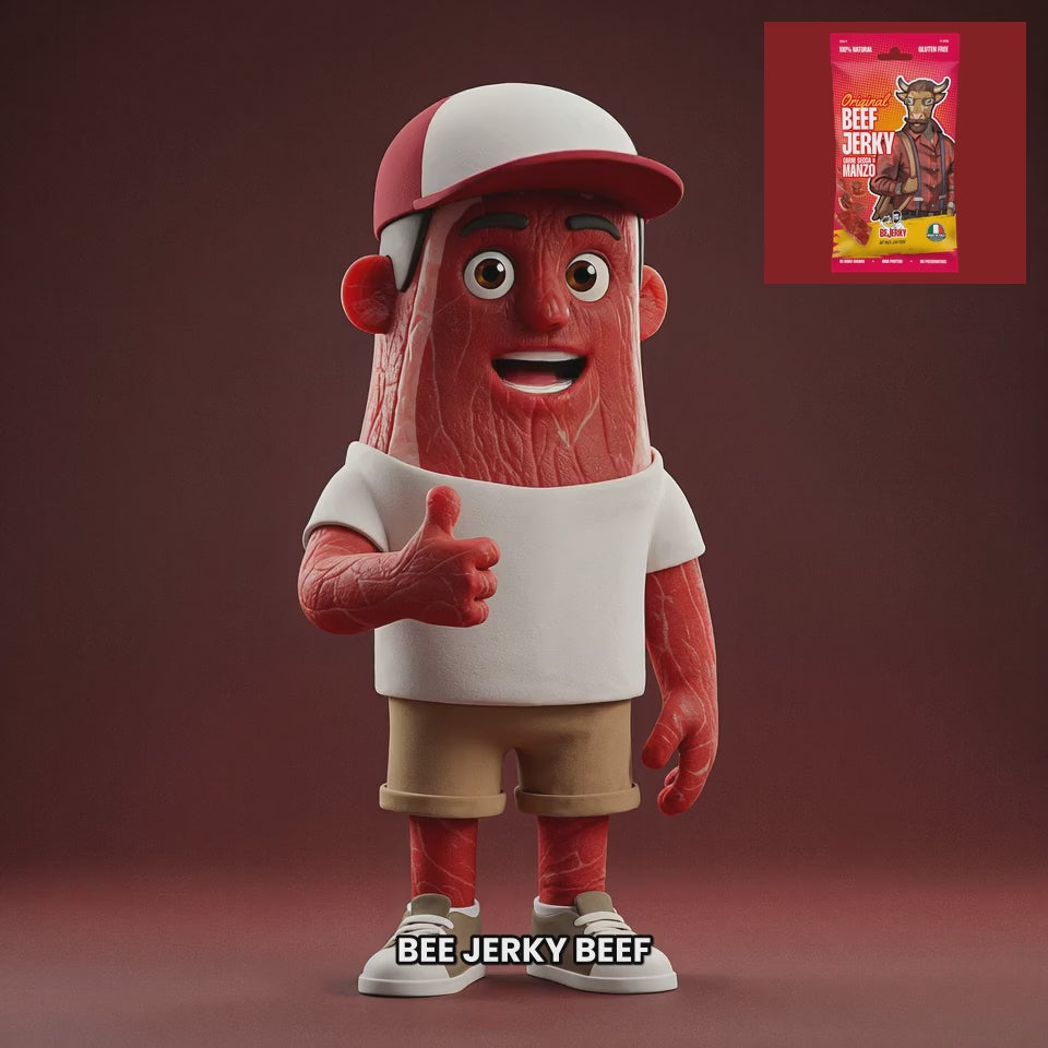 Chuck mascot bejerky-beef-jerky-original