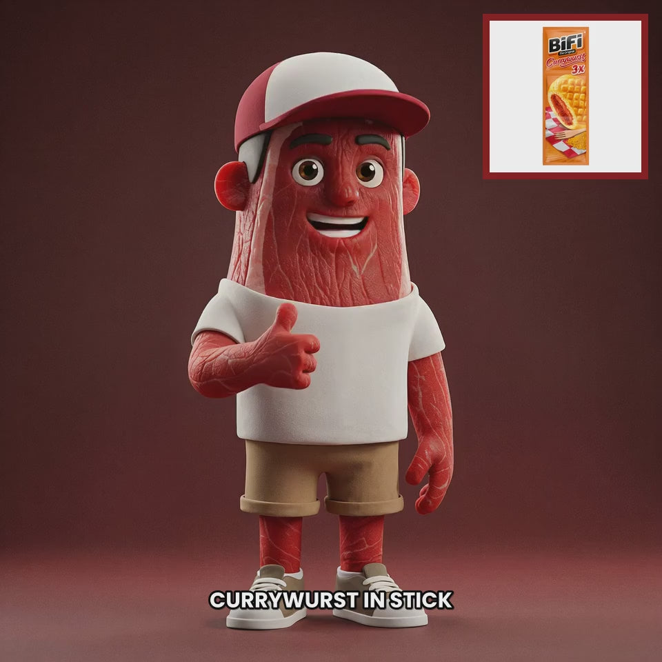 Chuck mascot bifi-currywurst-3pk