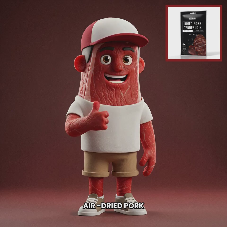Chuck mascot pork-dried-tenderloin-100g