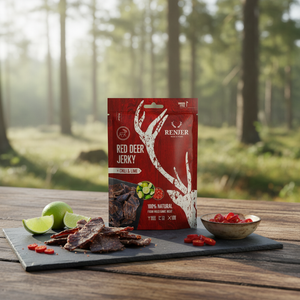 Renjer Red Deer Jerky Chili & Limoen
