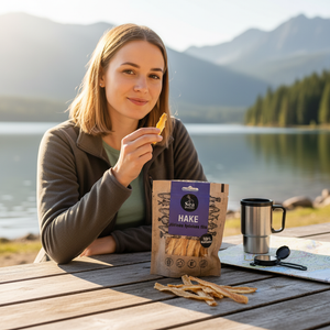 Sea Snacks Dried Hake fillet strips