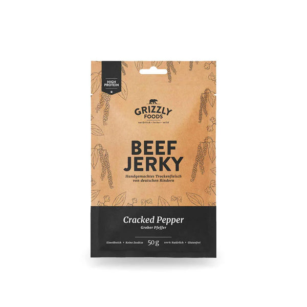  Grizzly Foods Beef Jerky Cracked Pepper