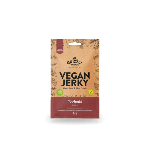 Grizzly Foods Veganské Jerky Teriyaki