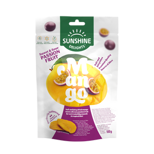 Sunshine Delights Fruit Fusion Passion Fruit Mango 100 g bag