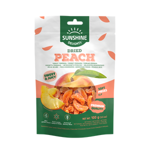 Sunshine Delights Peach 100 g bag