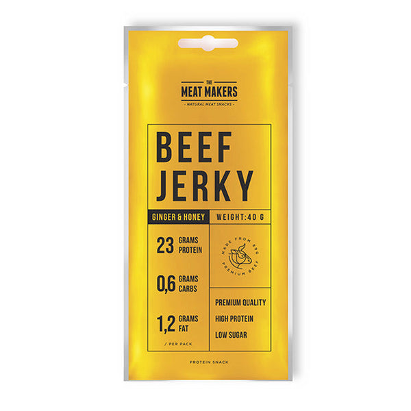 Meat Makers Beef Ginger Honey Sports 40g
