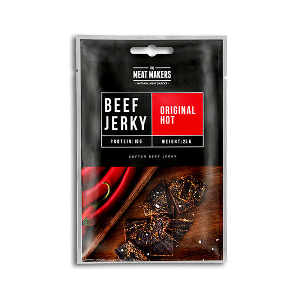 Meat Makers Beef Original Hot 25g