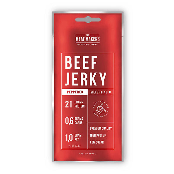 Meat Makers Beef Peppered Sports 40g