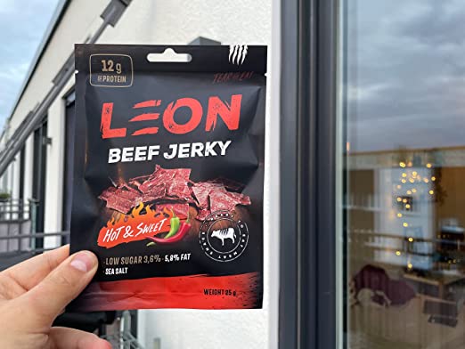 Jerky Beef Hot & Sweet - Jerky Store Europe