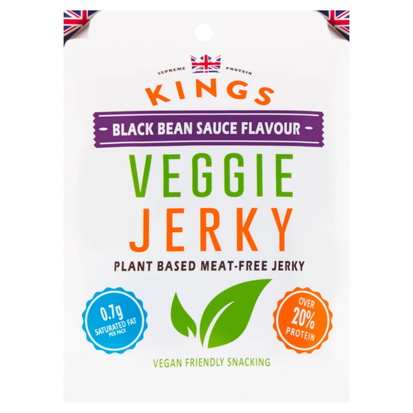 Kings Veggie Jerky Zwarte Boon